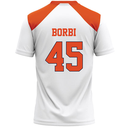 Syracuse - NCAA Women's Lacrosse : Mackenzie Borbi - White Lacrosse Jersey -1