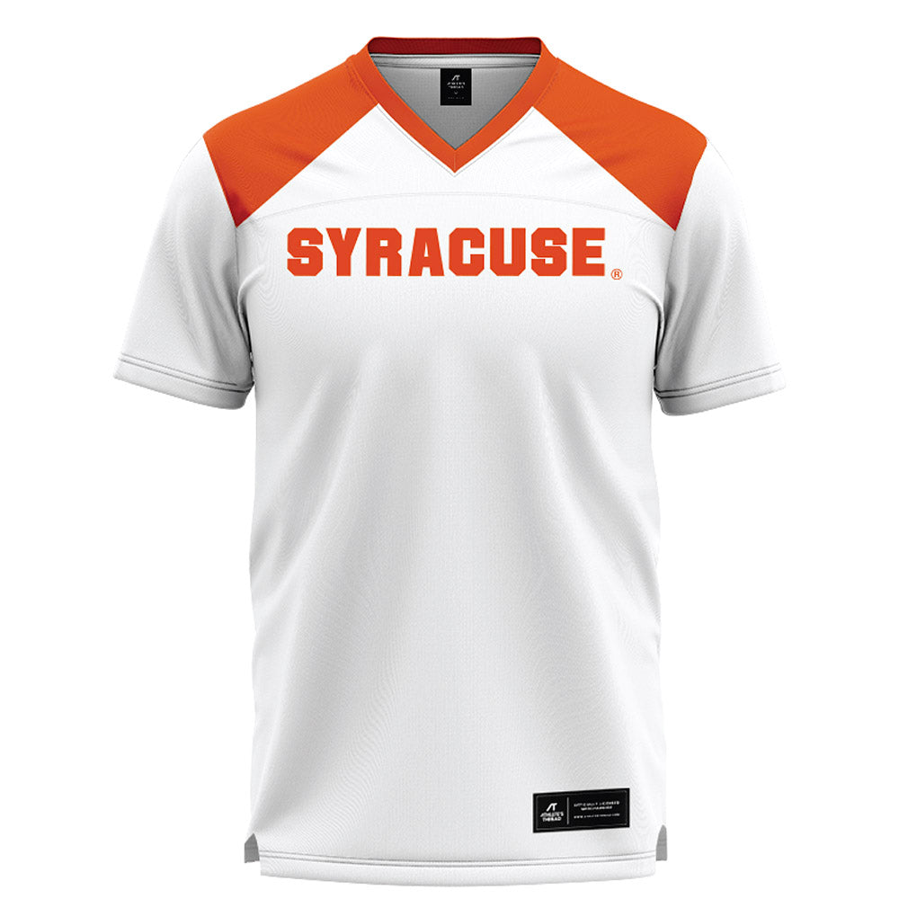 Syracuse - NCAA Women's Lacrosse : Izzy Lahah - White Lacrosse Jersey -0