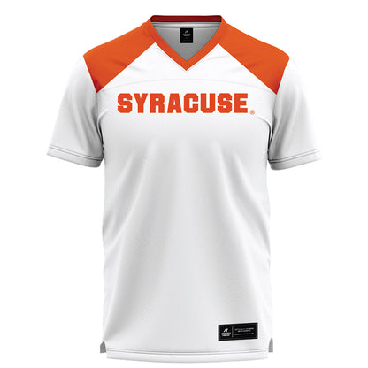 Syracuse - NCAA Women's Lacrosse : Izzy Lahah - White Lacrosse Jersey -0