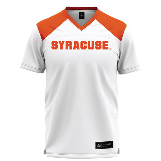 Syracuse - NCAA Women's Lacrosse : Alexa Vogelman - White Lacrosse Jersey -0