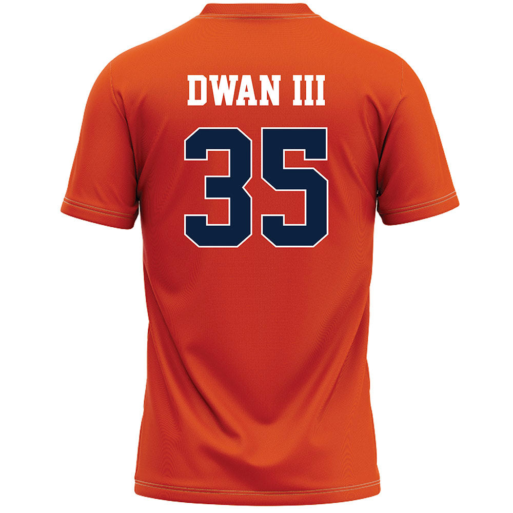 Syracuse - NCAA Men's Lacrosse : Billy Dwan III - Orange Lacrosse Jersey -1
