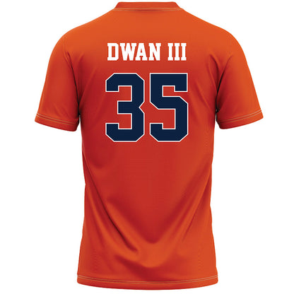 Syracuse - NCAA Men's Lacrosse : Billy Dwan III - Orange Lacrosse Jersey -1