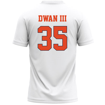 Syracuse - NCAA Men's Lacrosse : Billy Dwan III - White Lacrosse Jersey -1