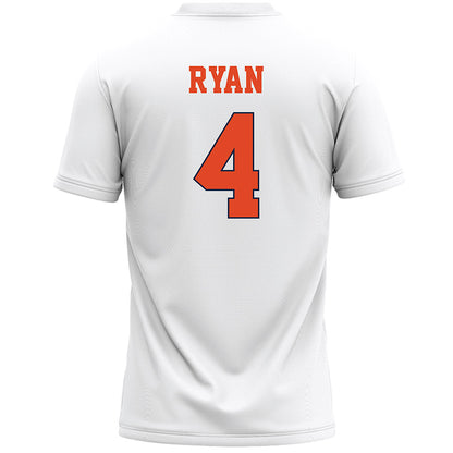 Syracuse - NCAA Men's Lacrosse : Cam Ryan - White Lacrosse Jersey