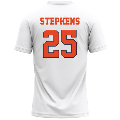 Syracuse - NCAA Men's Lacrosse : Dillon Stephens - White Lacrosse Jersey