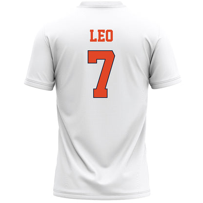Syracuse - NCAA Men's Lacrosse : Michael Leo - White Lacrosse Jersey
