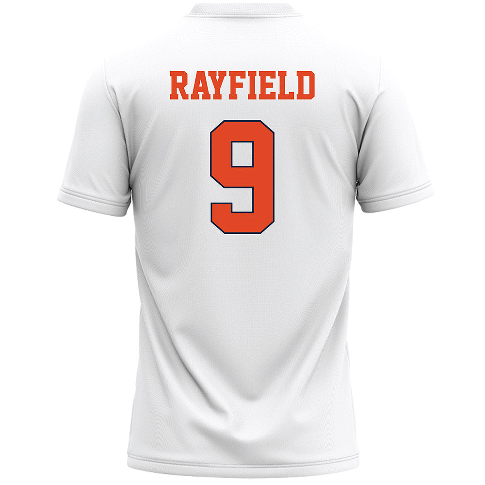Syracuse - NCAA Men's Lacrosse : Nick Rayfield - White Lacrosse Jersey -1