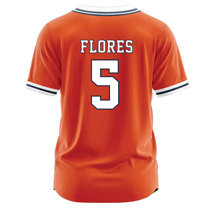 Syracuse - NCAA Softball : Vanessa Flores - Orange Jersey-1