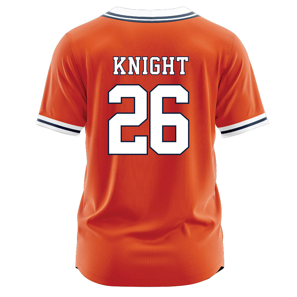 Syracuse - NCAA Softball : Mackenzie Knight - Orange Jersey-1