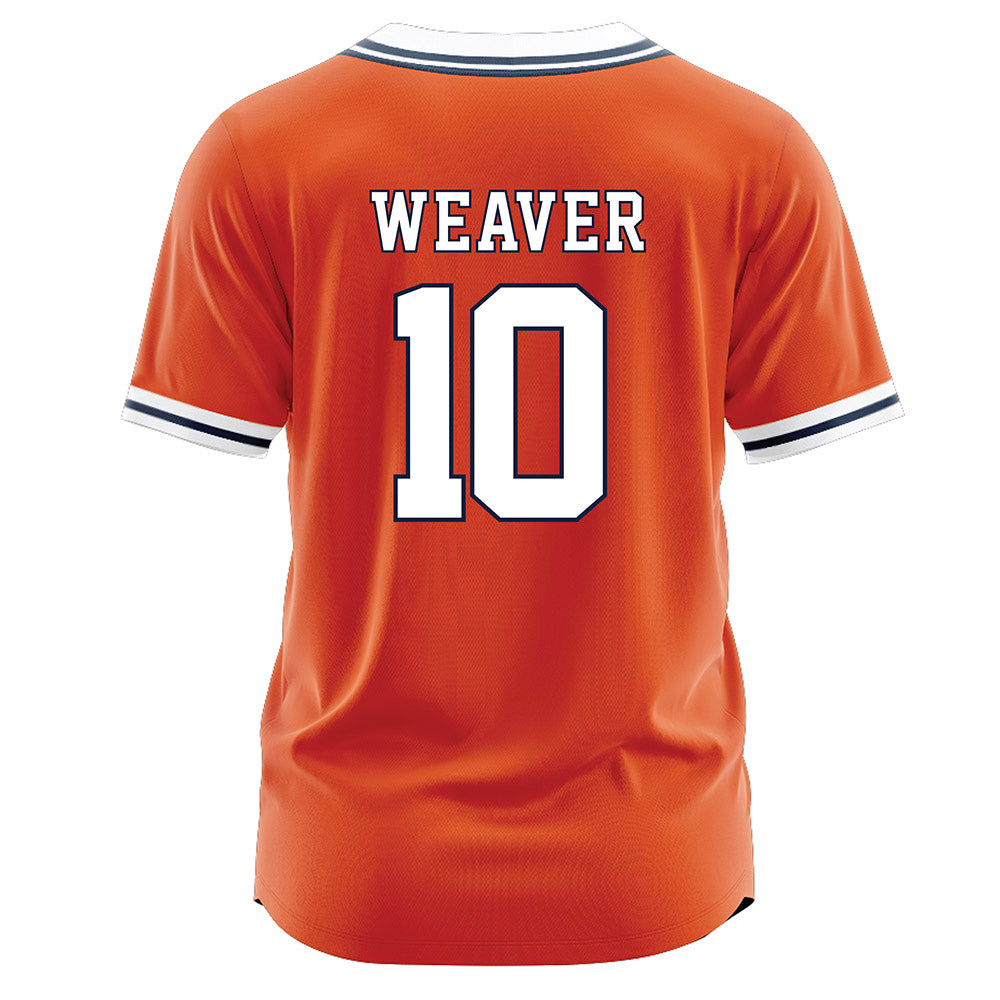 Syracuse - NCAA Softball : Grace Weaver - Orange Jersey-1