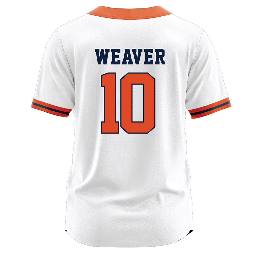 Syracuse - NCAA Softball : Grace Weaver - White Jersey-1