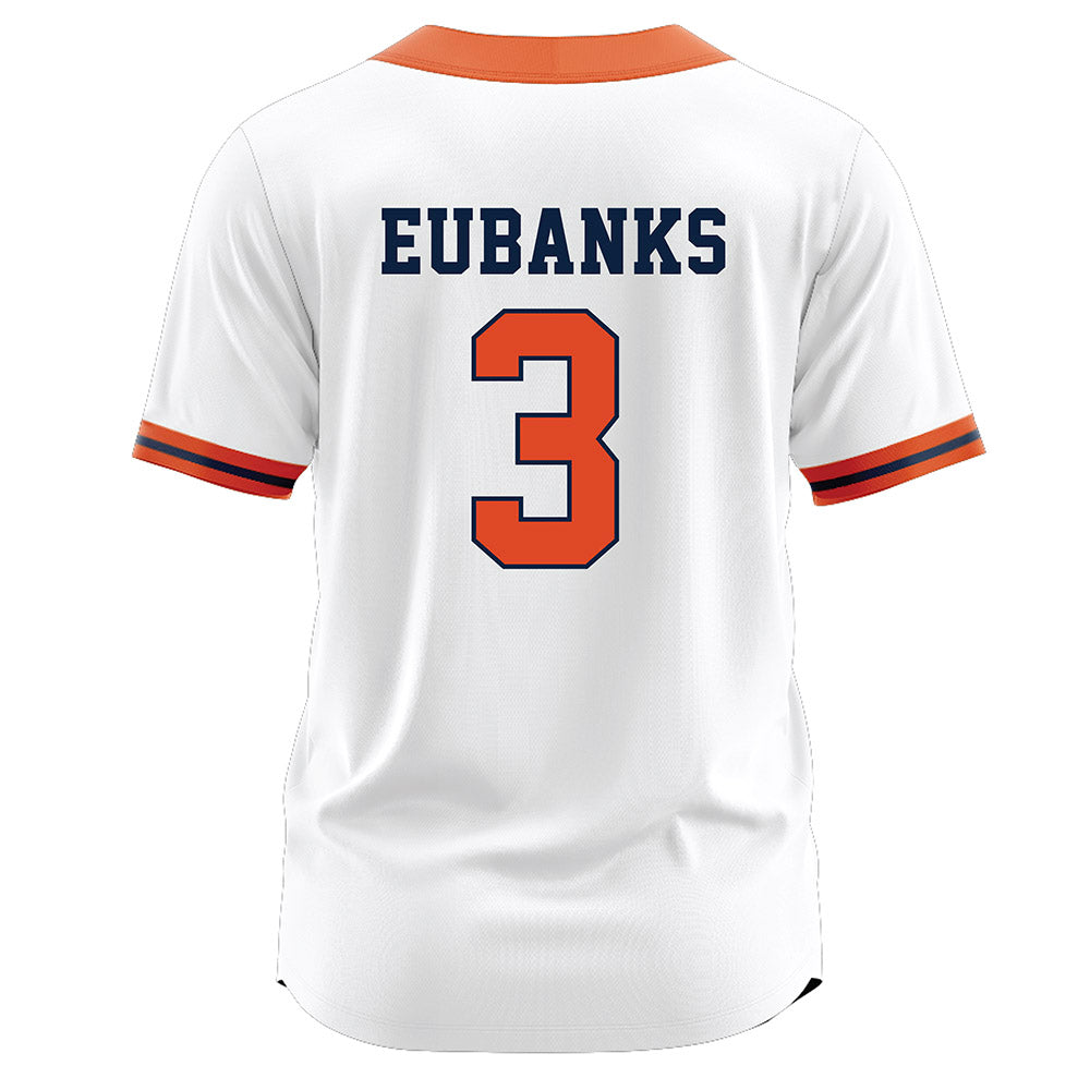Syracuse - NCAA Softball : Kaylee Eubanks - White Jersey-1