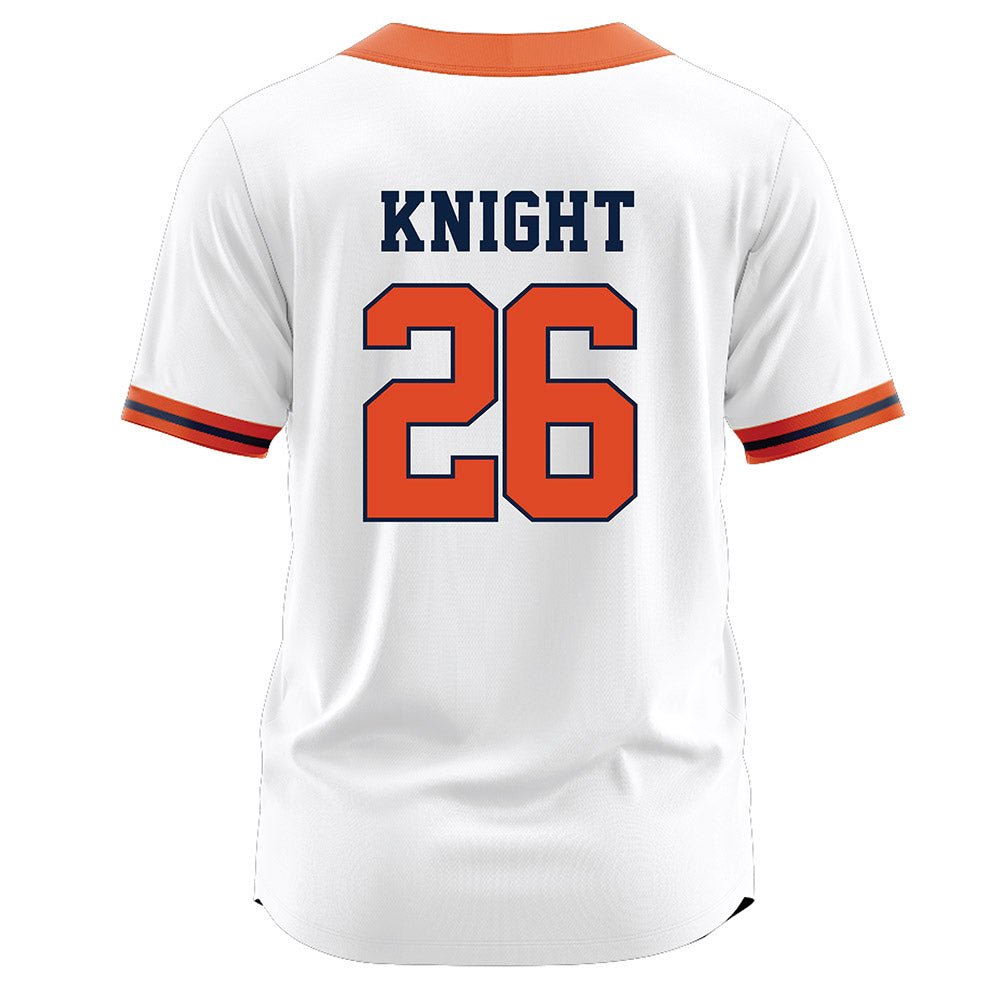 Syracuse - NCAA Softball : Mackenzie Knight - White Jersey-1