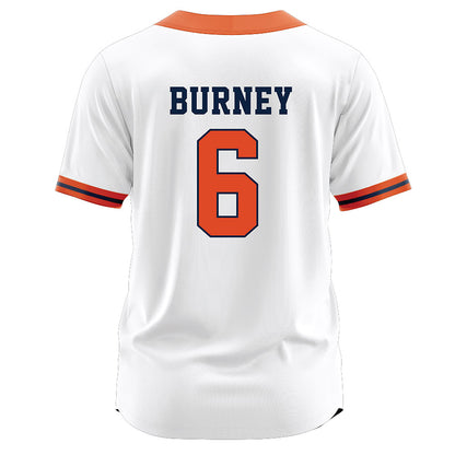 Syracuse - NCAA Softball : Jadyn Burney - White Jersey-1