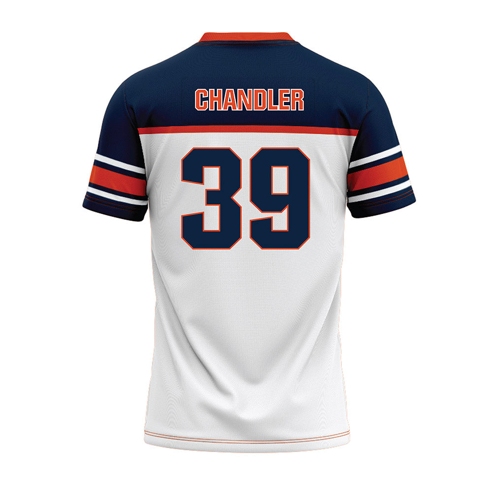 Syracuse - NCAA Football : Bradley Chandler - White Football Jersey-1