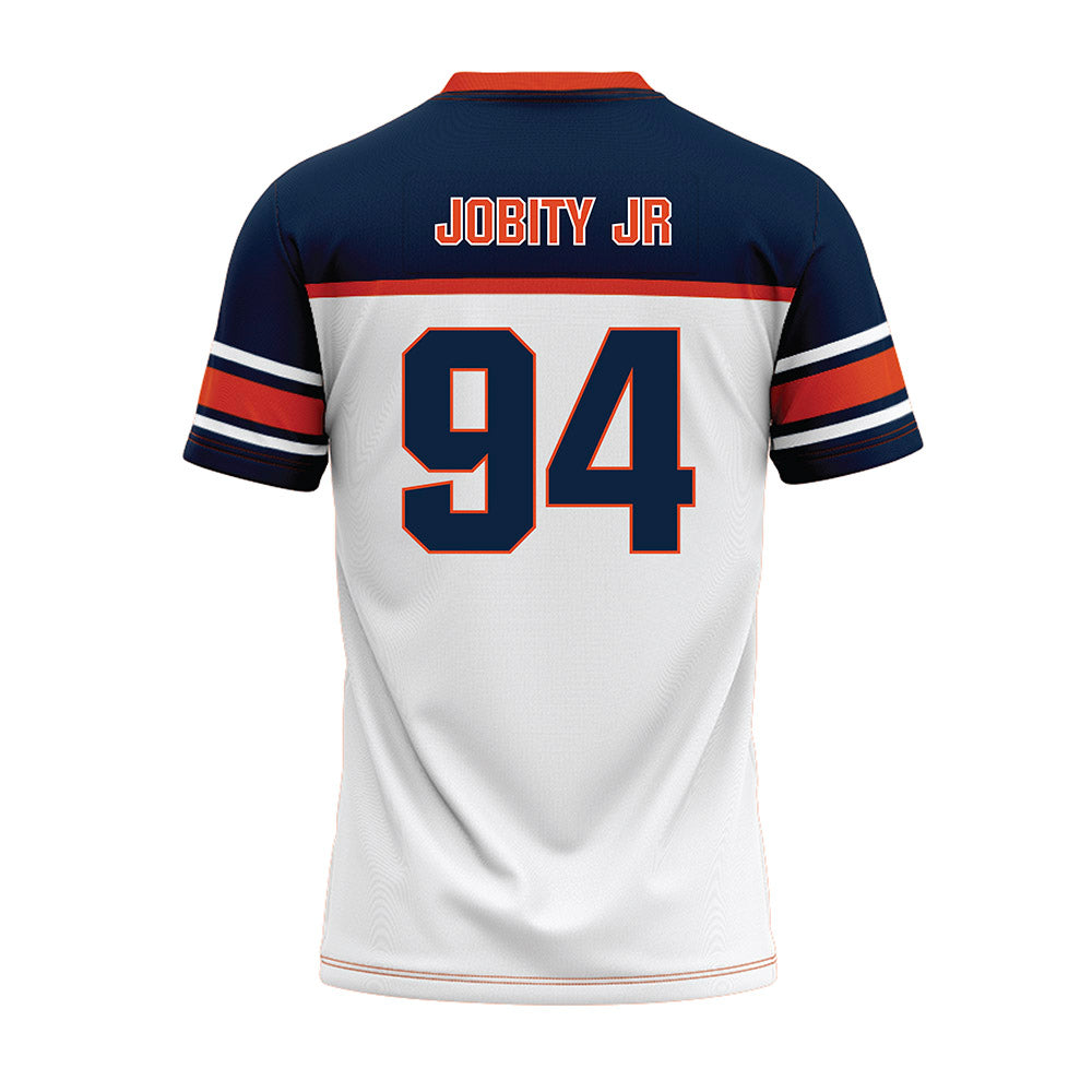 Syracuse - NCAA Football : Kevin Jobity Jr - White Football Jersey