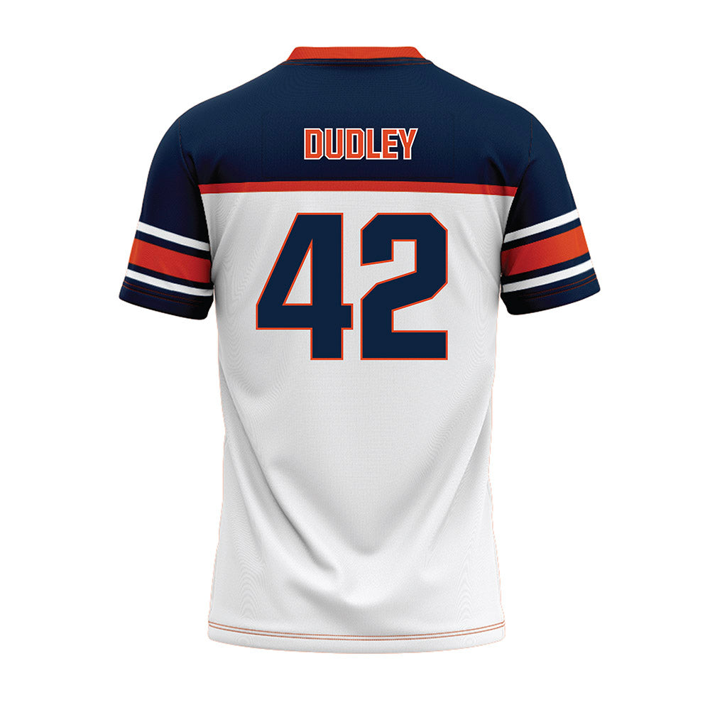 Syracuse - NCAA Football : William Dudley - White Football Jersey-1