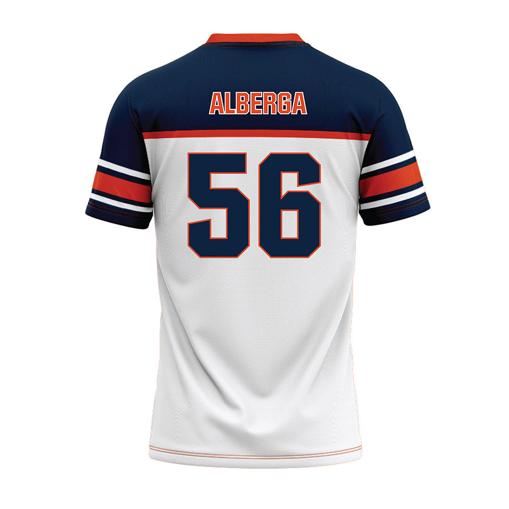 Syracuse - NCAA Football : Patrick Alberga - White Football Jersey