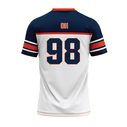 Syracuse - NCAA Football : Jadyn Oh - White Football Jersey