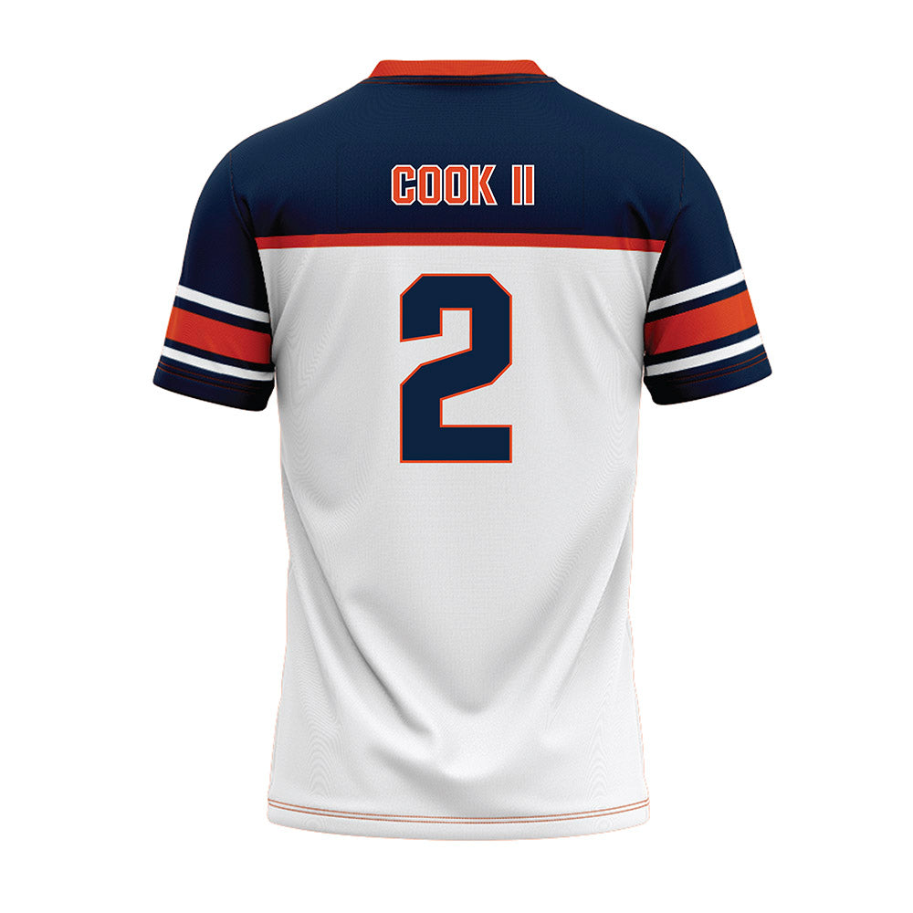 Syracuse - NCAA Football : Johntay Cook II - White Football Jersey-1