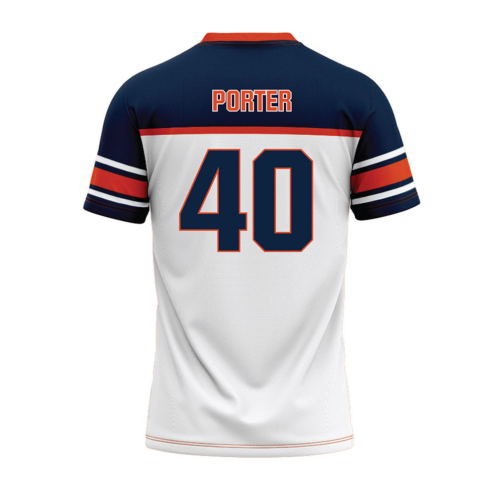 Syracuse - NCAA Football : Tommy Porter - White Football Jersey