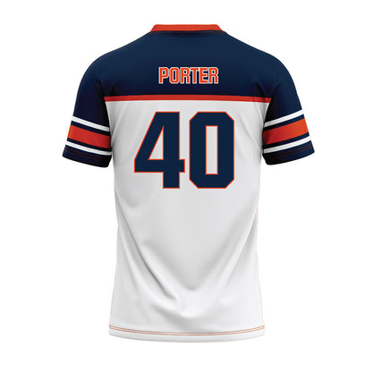 Syracuse - NCAA Football : Tommy Porter - White Football Jersey