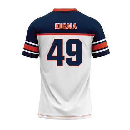 Syracuse - NCAA Football : Joshua Kubala - White Football Jersey