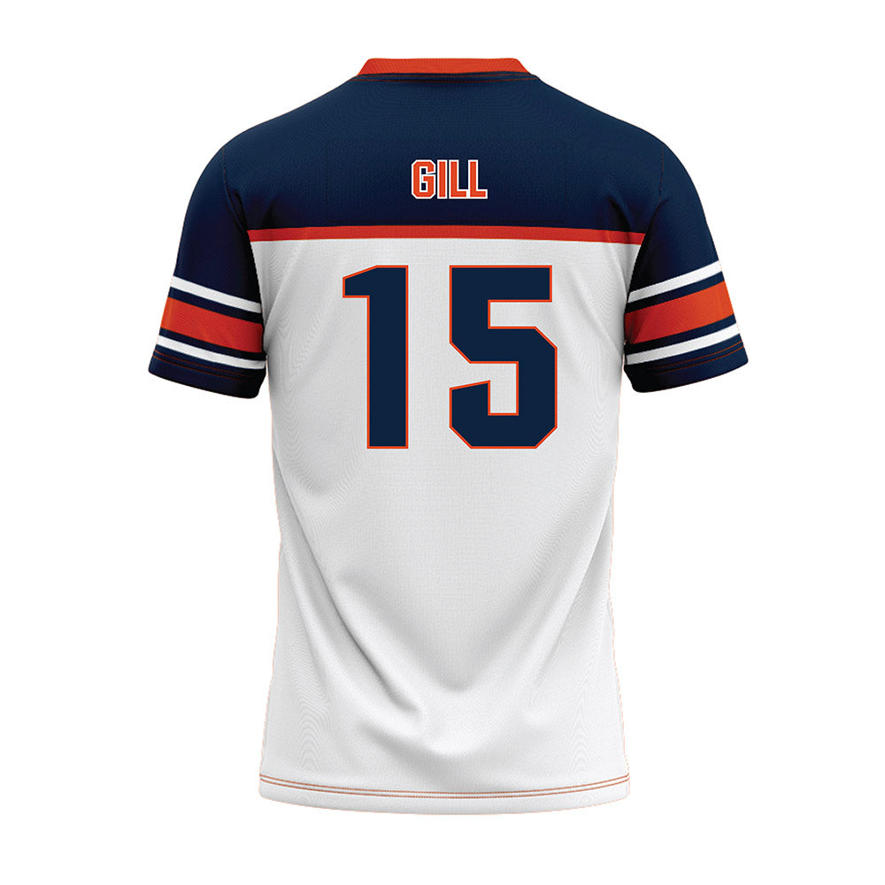 Syracuse - NCAA Football : Darrell Gill - White Football Jersey-1