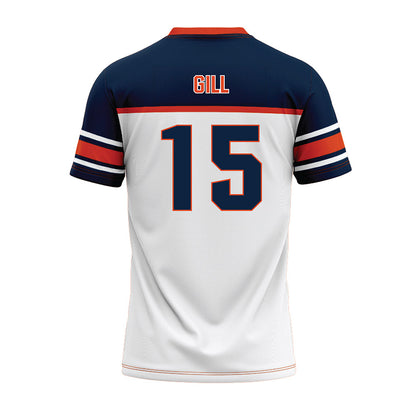 Syracuse - NCAA Football : Darrell Gill - White Football Jersey-1