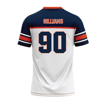Syracuse - NCAA Football : Quante Gillians - White Football Jersey-1