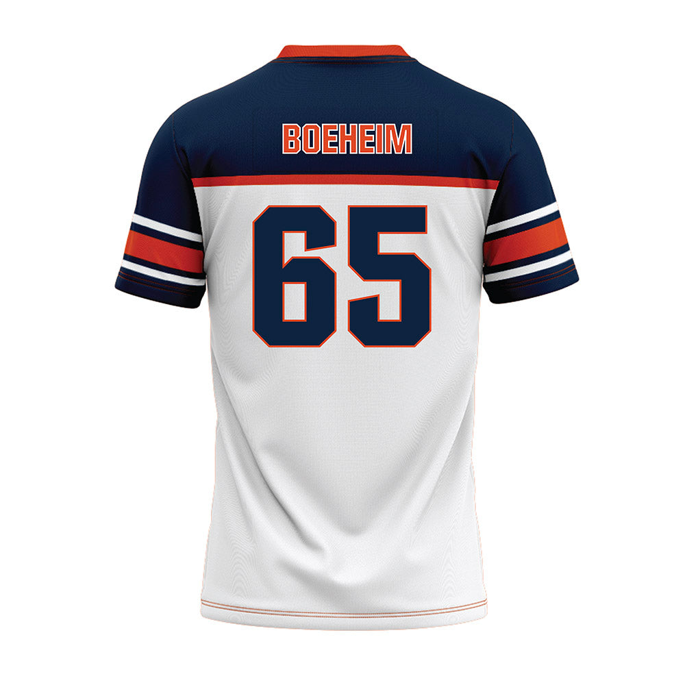 Syracuse - NCAA Football : Adam Boeheim - White Football Jersey