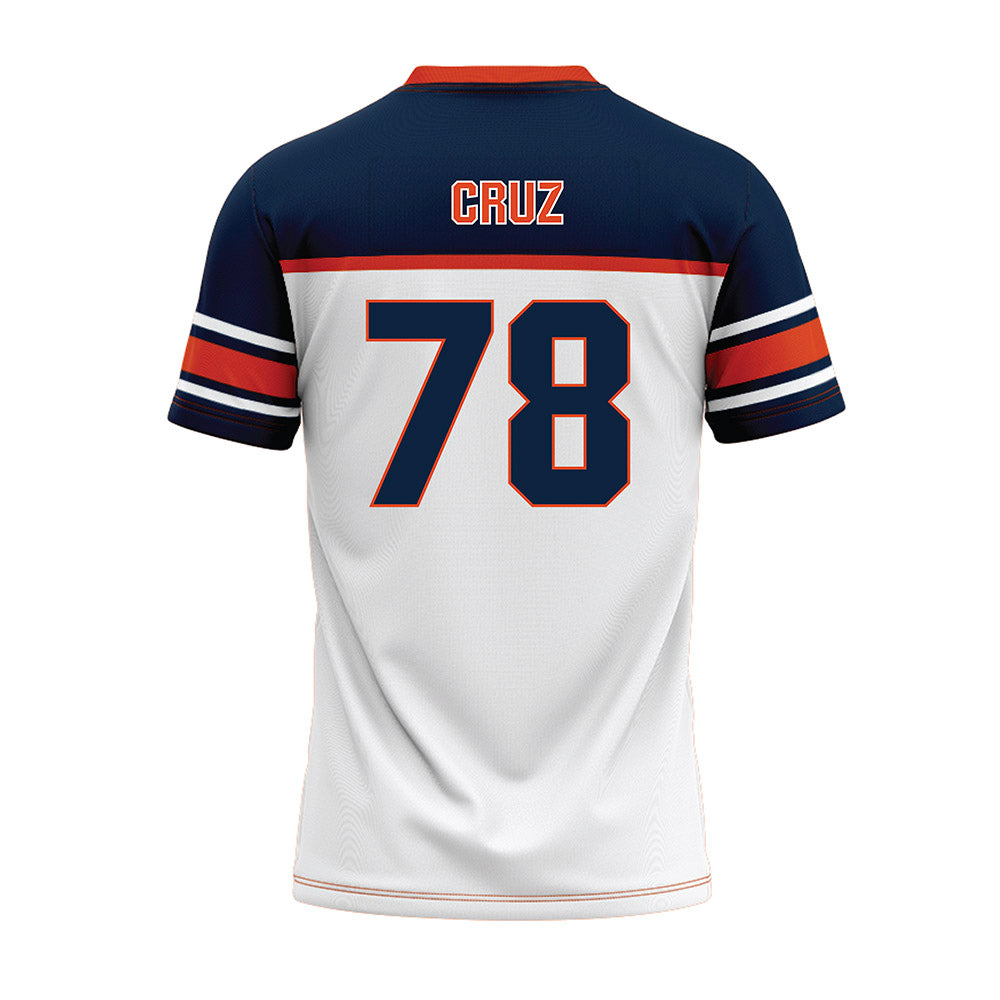 Syracuse - NCAA Football : Joe Cruz - White Football Jersey