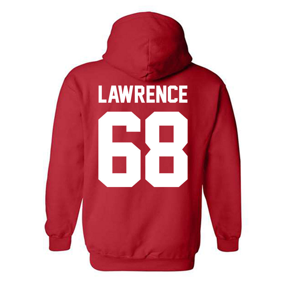 New Mexico - NCAA Football : Tyler Lawrence - Classic Shersey Hooded Sweatshirt-1