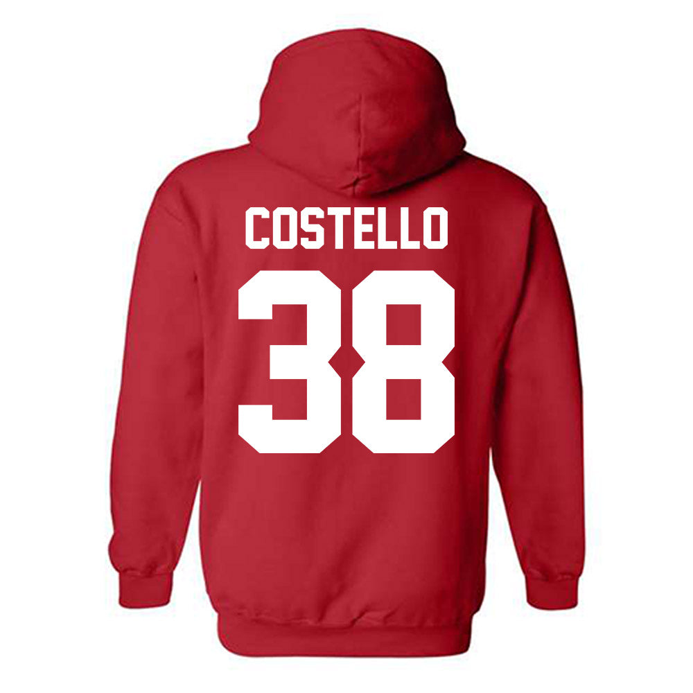 New Mexico - NCAA Football : Devin Costello - Classic Shersey Hooded Sweatshirt-1