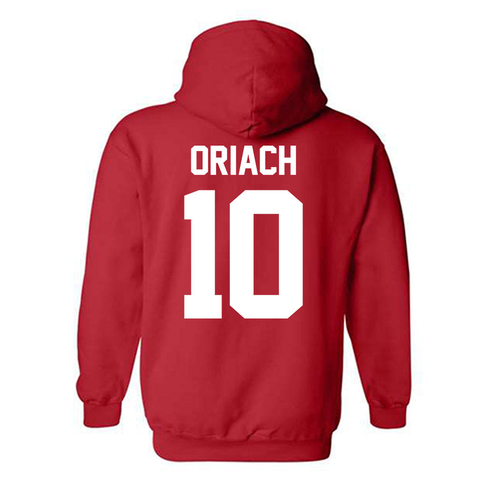New Mexico - NCAA Baseball : Jordy Oriach - Classic Shersey Hooded Sweatshirt-1