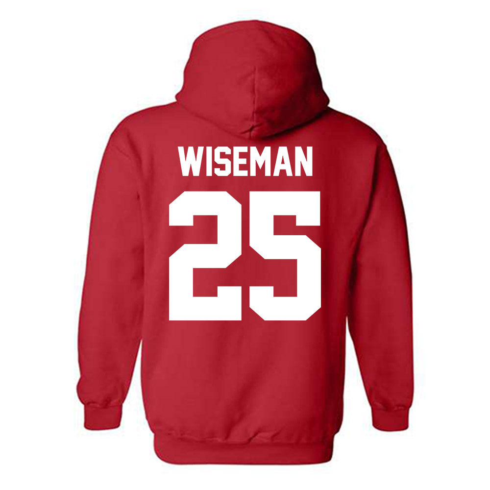 New Mexico - NCAA Baseball : Luke Wiseman - Classic Shersey Hooded Sweatshirt-1