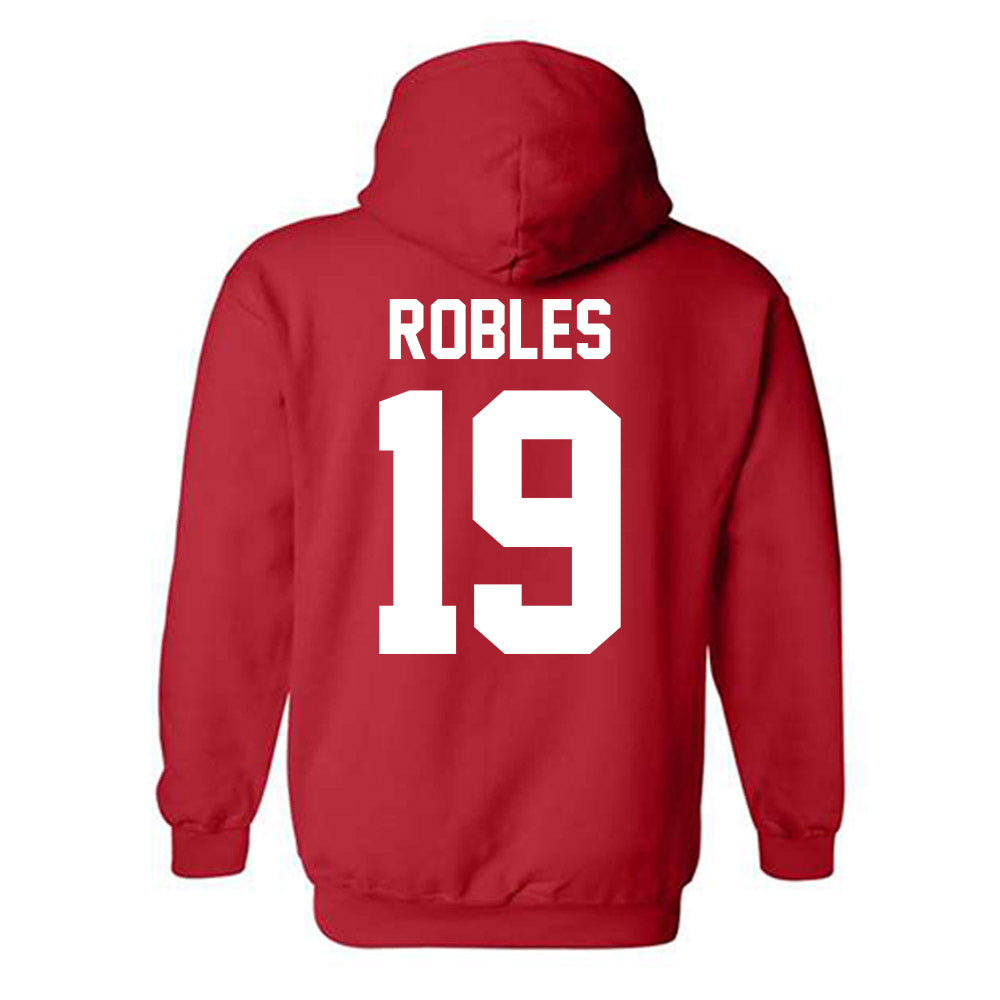 New Mexico - NCAA Women's Soccer : Taryn Robles - Classic Shersey Hooded Sweatshirt-1