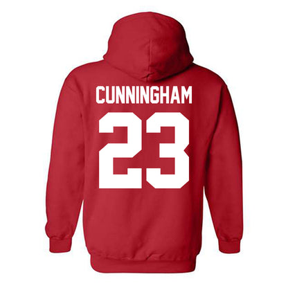 New Mexico - NCAA Baseball : Ty Cunningham - Classic Shersey Hooded Sweatshirt-1
