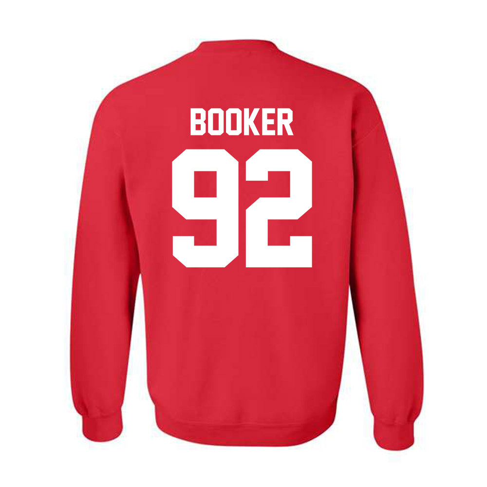 New Mexico - NCAA Football : Brian Booker - Classic Shersey Crewneck Sweatshirt-1