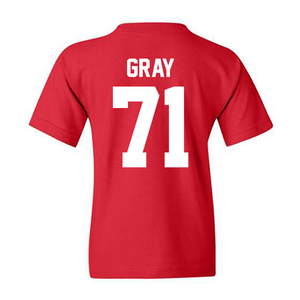 New Mexico - NCAA Football : Travis Gray - Classic Shersey Youth T-Shirt-1