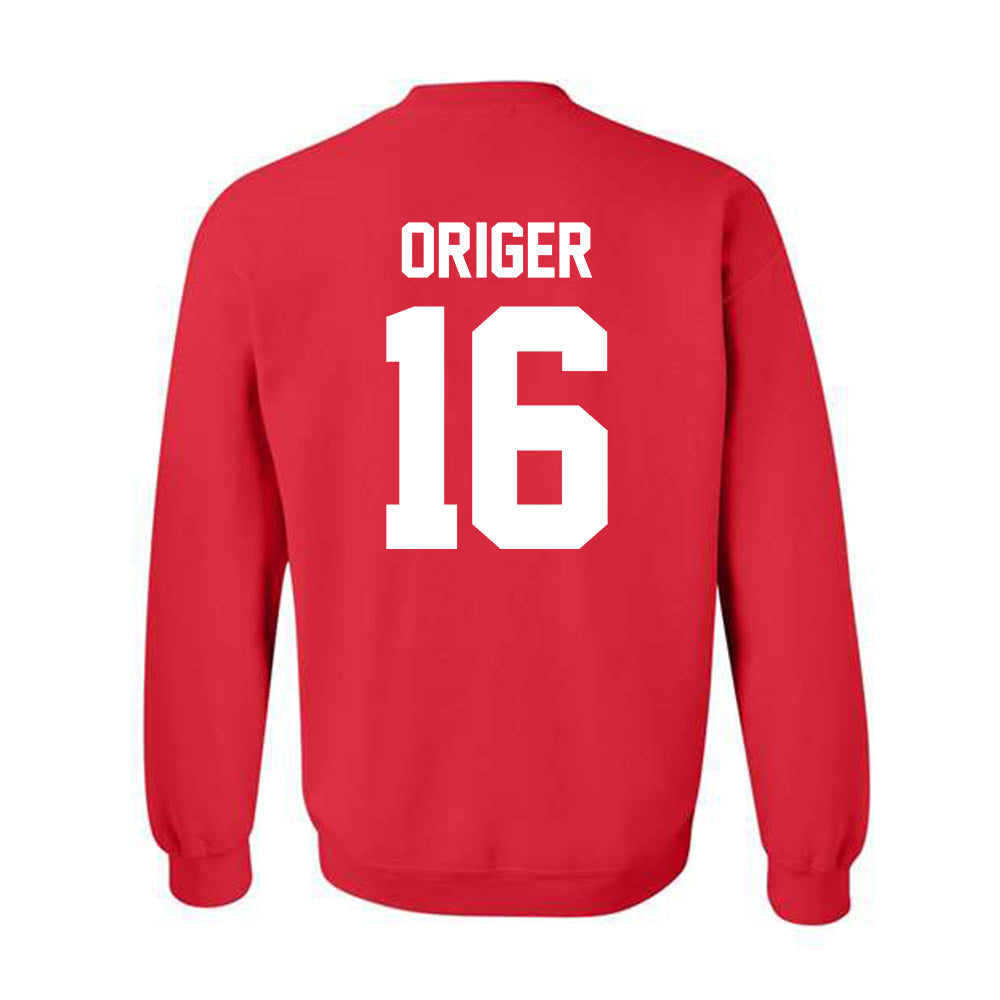 New Mexico - NCAA Baseball : Grant Origer - Classic Shersey Crewneck Sweatshirt-1