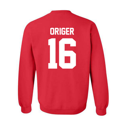 New Mexico - NCAA Baseball : Grant Origer - Classic Shersey Crewneck Sweatshirt-1
