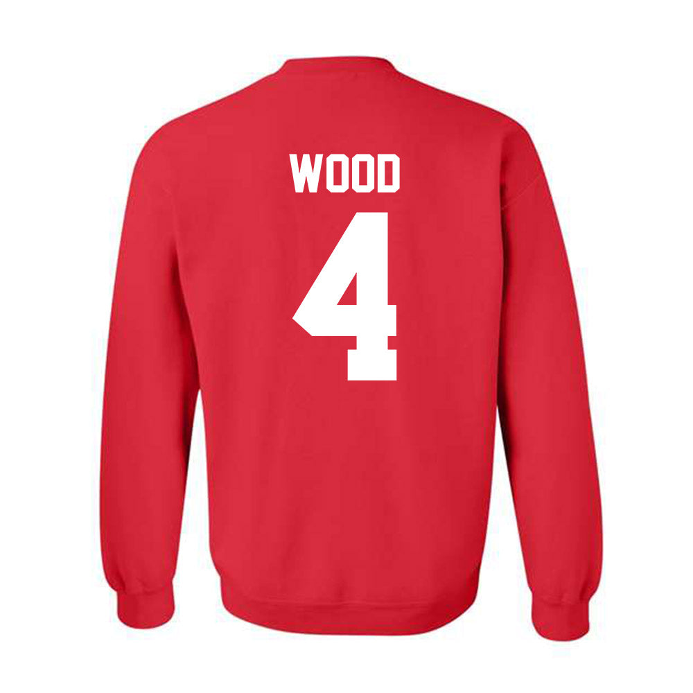 New Mexico - NCAA Baseball : Tye Wood - Classic Shersey Crewneck Sweatshirt-1