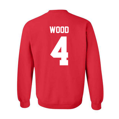 New Mexico - NCAA Baseball : Tye Wood - Classic Shersey Crewneck Sweatshirt-1