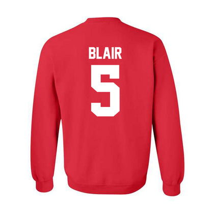 New Mexico - NCAA Football : Isaiah Blair - Classic Shersey Crewneck Sweatshirt-1