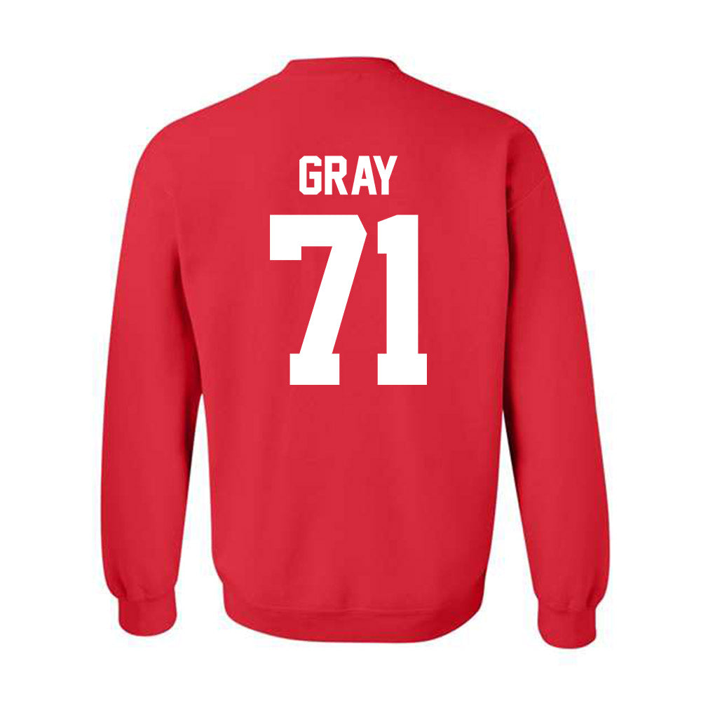 New Mexico - NCAA Football : Travis Gray - Classic Shersey Crewneck Sweatshirt-1