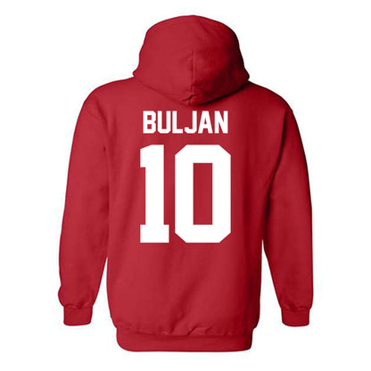 New Mexico - NCAA Men's Basketball : Tomislav Buljan - Classic Shersey Hooded Sweatshirt-1