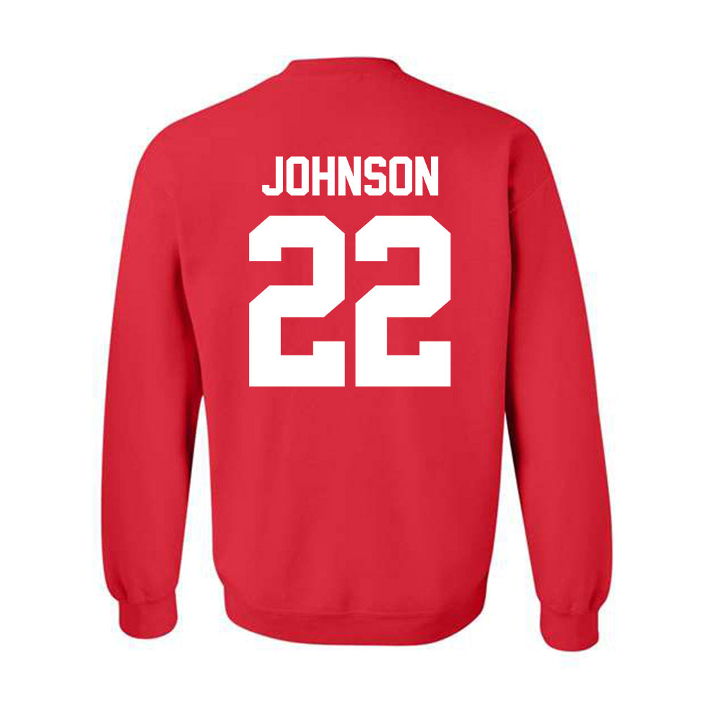 New Mexico - NCAA Football : Dimitri Johnson - Classic Shersey Crewneck Sweatshirt-1