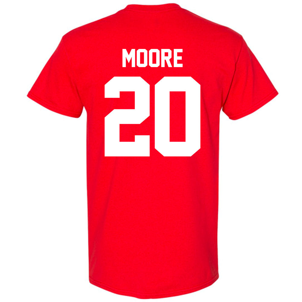 New Mexico - NCAA Football : Dereck Moore - Classic Shersey T-Shirt-1