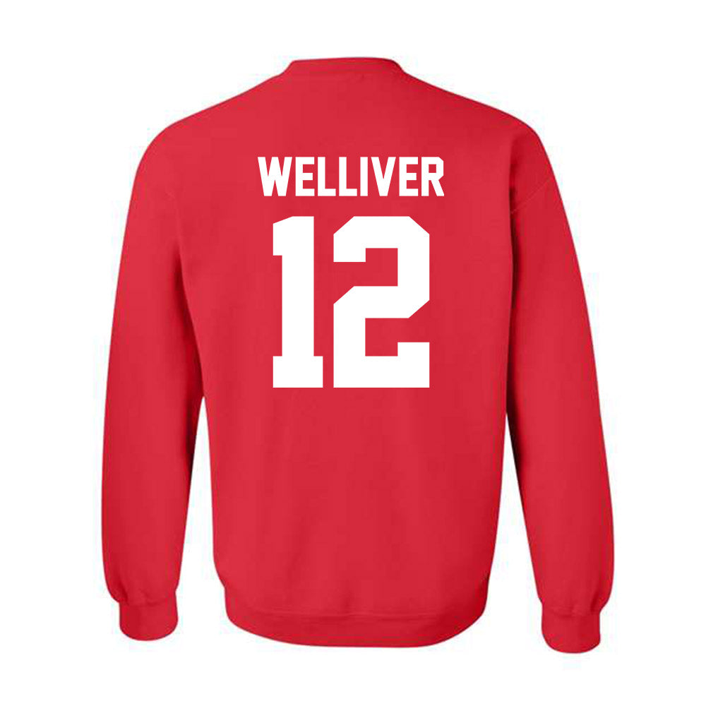 New Mexico - NCAA Football : Cole Welliver - Classic Shersey Crewneck Sweatshirt-1